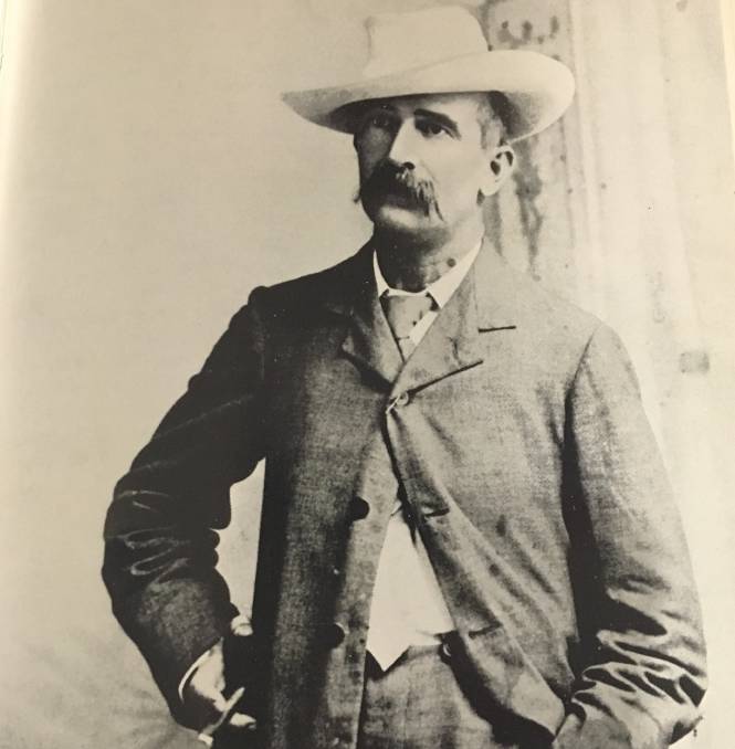 Picture of Louis Becke, adventurer, trader and novelist. Louis Becke